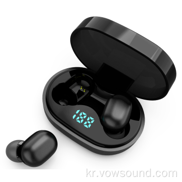 진정한 무선 이어폰 Bluetooth 5.0 헤드폰